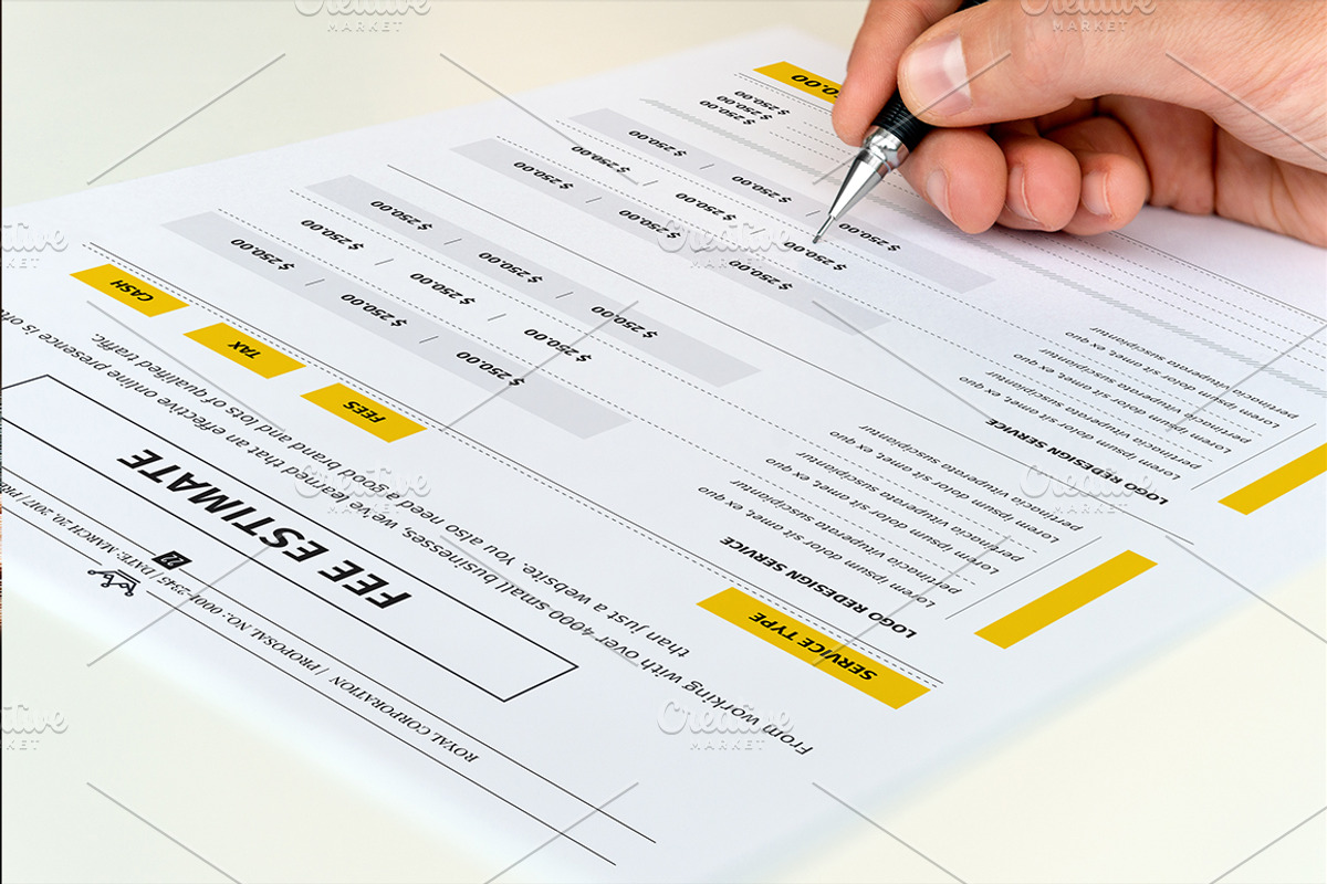 31 Page Full Proposal A4 / US Letter, a Stationery Template by Mastergfx (Photo 24 of 27)