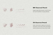 Molivee Pencil Brushes for Procreate, a Brush Add-On by Jinro (Thumbnail 5 of 16)