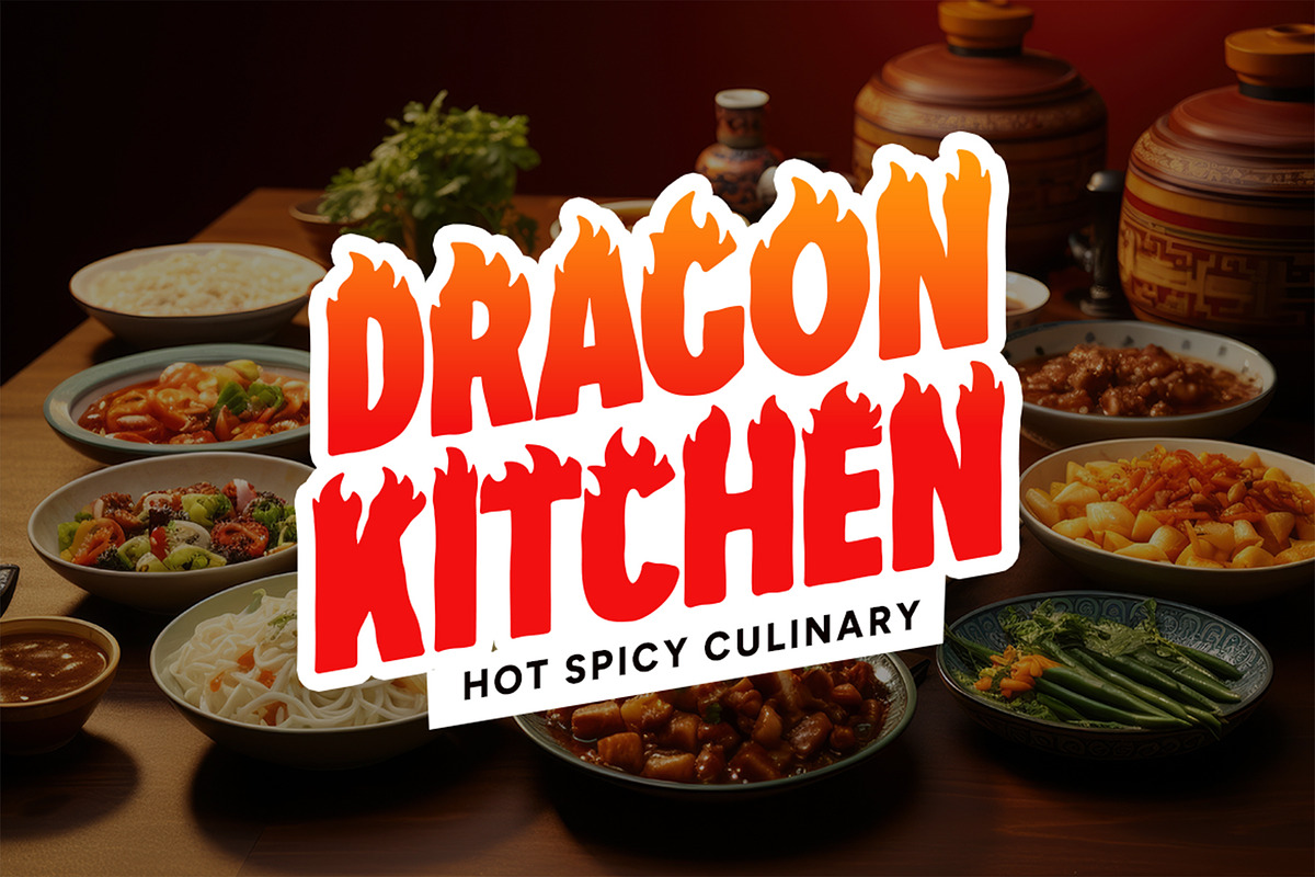 Firefolk - Bold Flame Display Font, a Font by Pekotype (Photo 12 of 15)
