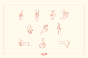 Vector Hand Illustrations Set 2, an Illustration by Inkwell Supply Co (Thumbnail 18 of 27)