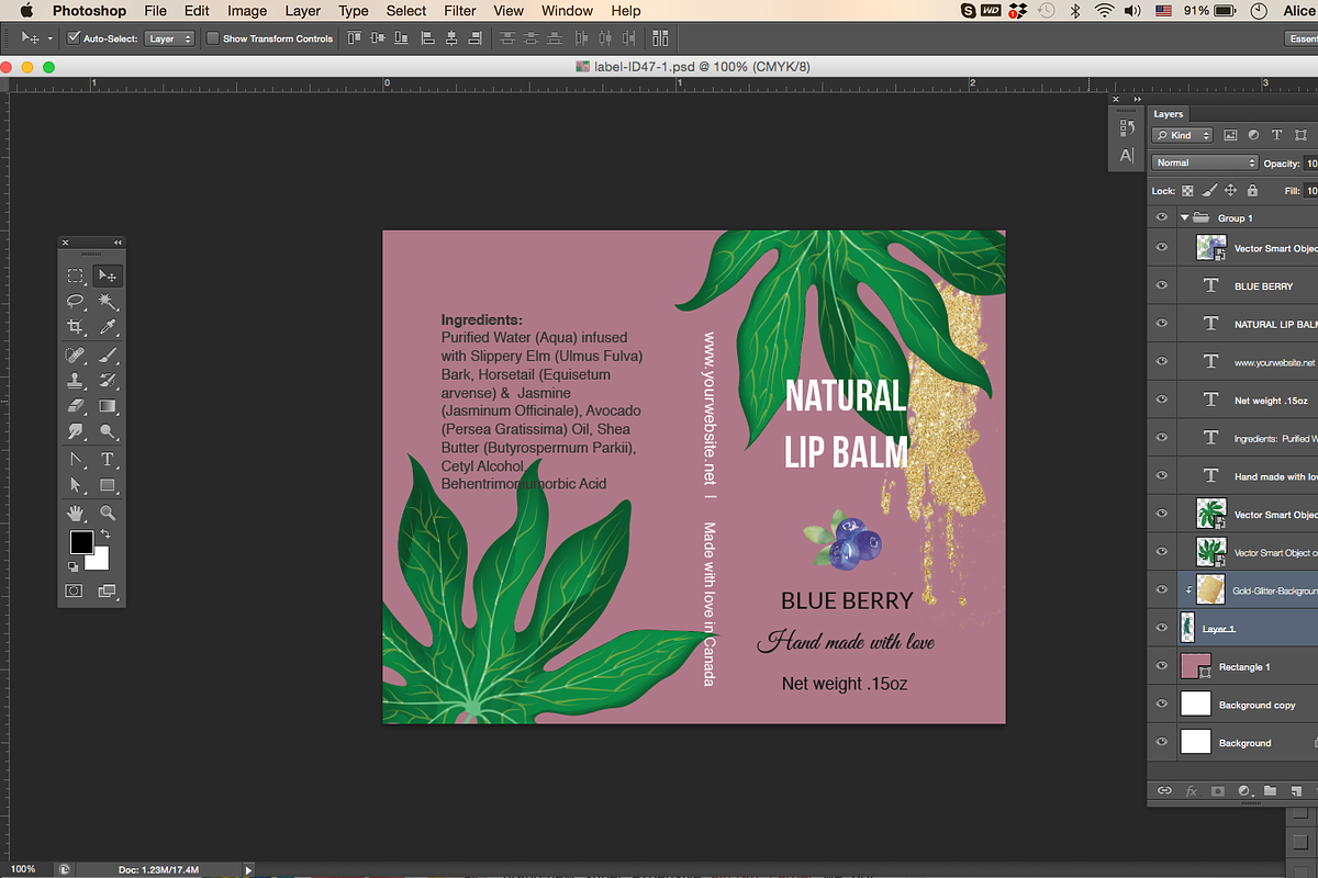 Editable Label template -id47, a Flyer Template by AIW SOLUTIONS