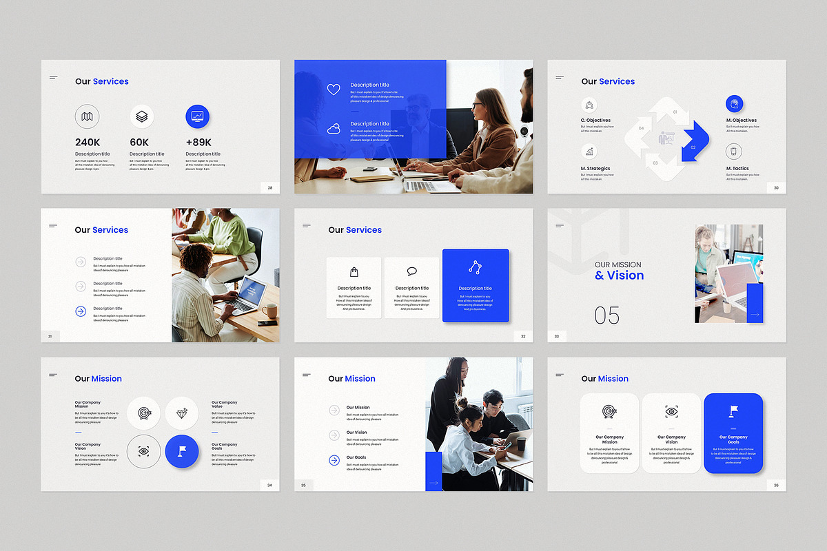 Business Plan PowerPoint Template, a Presentation Template by GoldenPixelStudio (Photo 11 of 30)