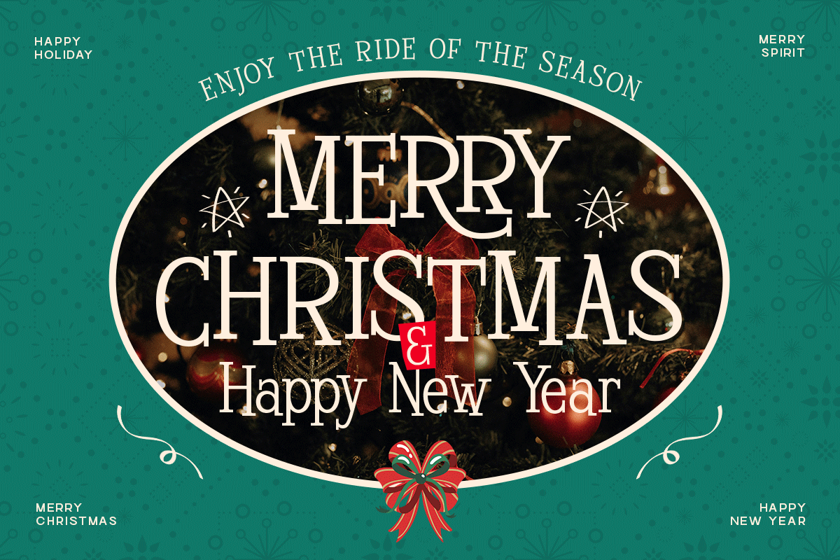Merry Glow – Christmas Display Serif, a Serif Font by roomspace creative lab (Photo 2 of 10)