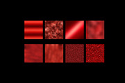 Red foil and glitter, a Texture Graphic by Paper Farms (Thumbnail 3 of 3)