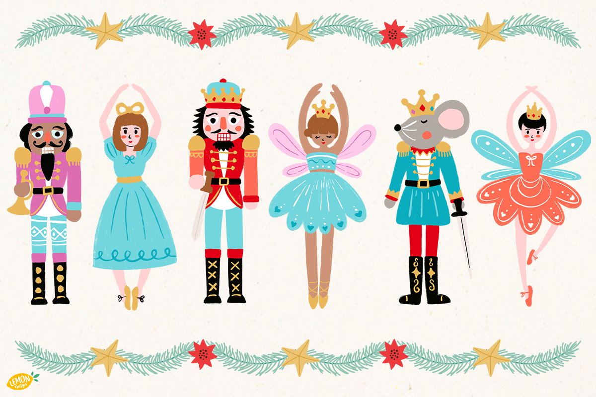 The Nutcracker PNG Clipart Bundle, a Seasonal Illustration by LemonDesign (Photo 2 of 4)