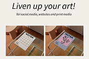 Interior Frame Mockup Bundle NAYSA, a Household Mockup by Bonumo (Thumbnail 6 of 11)