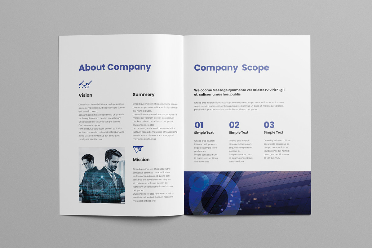 Proposal, a Brochure Template by Pixelpick (Photo 6 of 9)