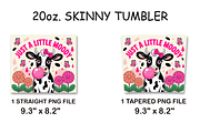 Moody Cow Country 20oz Tumbler Wrap, an Arts & Entertainment Photo by LamanAzalea (Thumbnail 2 of 2)