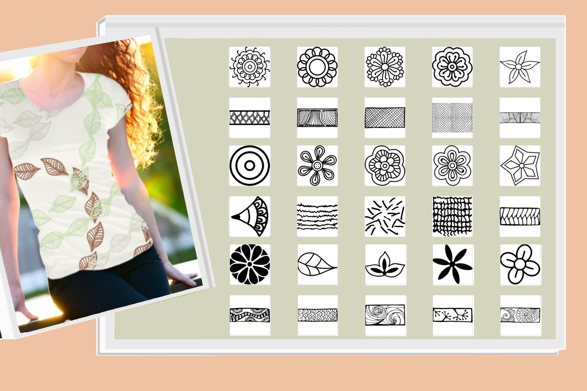 Boho chic design brushes Early bird, a Brush Add-On by Big Bundles Shop (Photo 13 of 36)
