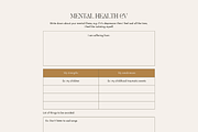 PLR/MRR Mental Health Planner - DFY, a Stationery Template by Brand Your Biz Co. (Thumbnail 4 of 8)