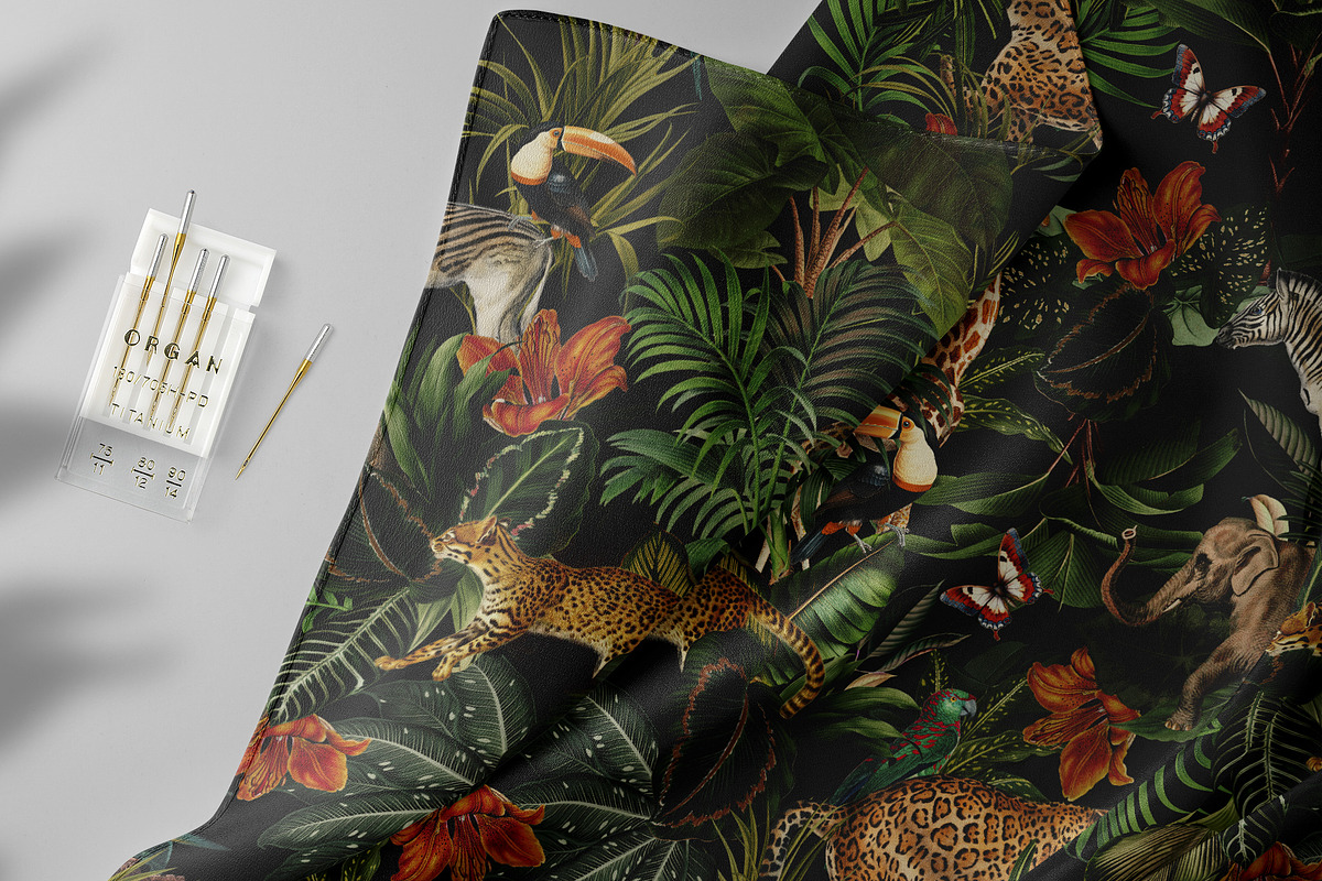 Savanah Pattern Summer, a Wallpaper Graphic by Luiz da Rolt Grathwohl (Photo 4 of 8)