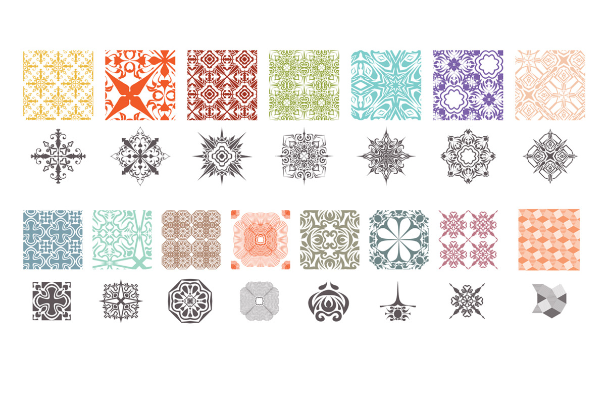 Propaganda Patterns Vector Pack, an Illustration by Go Media's Arsenal