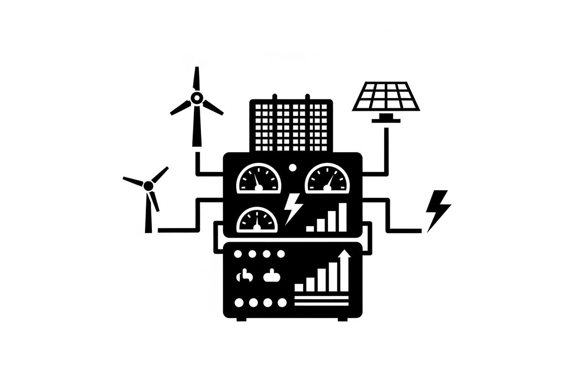 Renewable Grid Silhouette Set, a Graphic by hafijul (Photo 11 of 14)