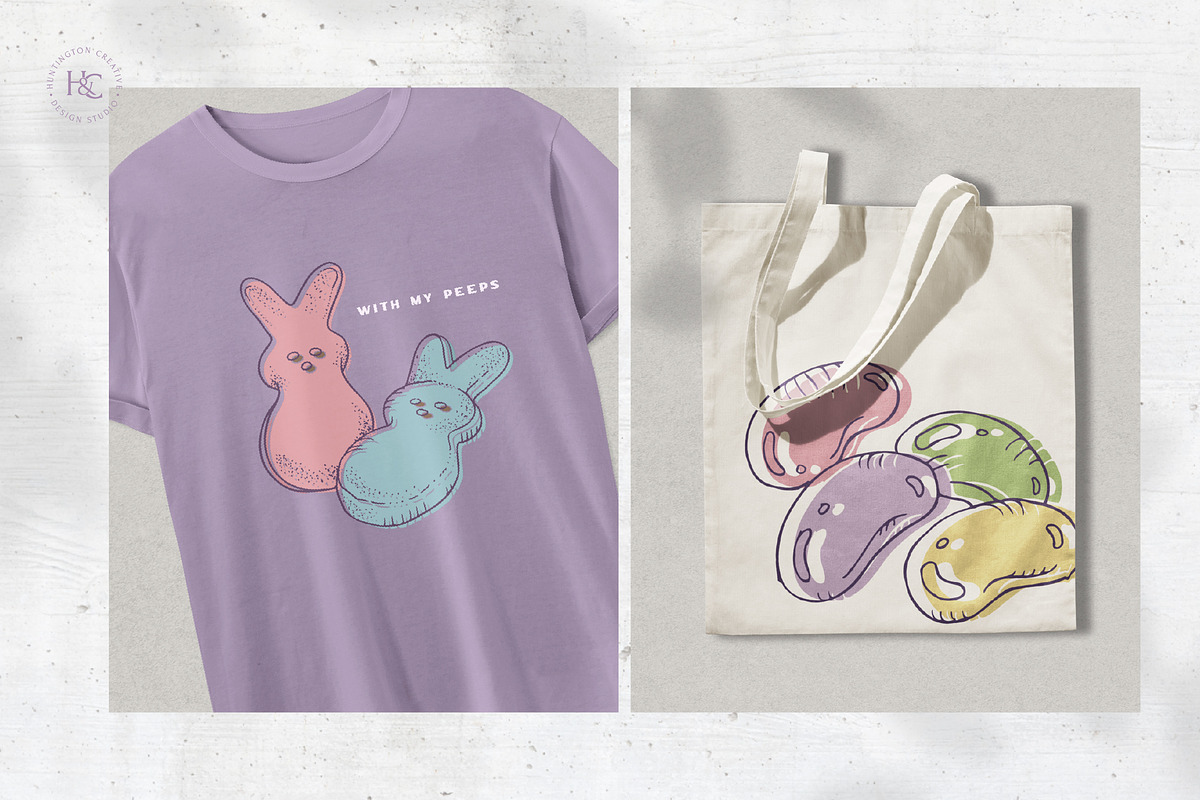 Hand Drawn Easter Seasonal Images, a Seasonal Illustration by H&C Drawings & Designs (Photo 9 of 15)