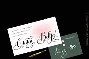 Vorgesla Script, a Script Font by TM Type (Thumbnail 9 of 10)