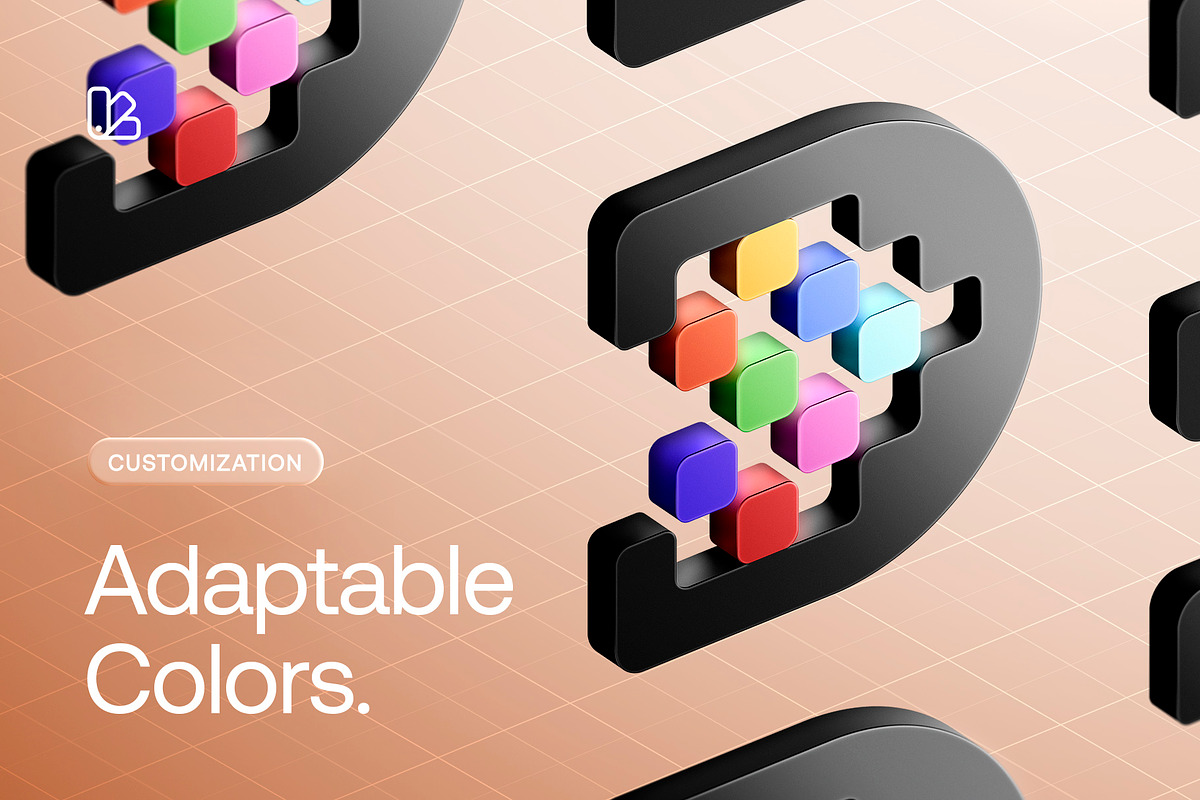 3D App Icon Logo Mockups - 12 Scenes, a Product Mockup by Asylab (Photo 4 of 22)