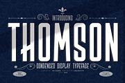 Thomson, a Sans Serif Font by Linecreative (Thumbnail 1 of 10)