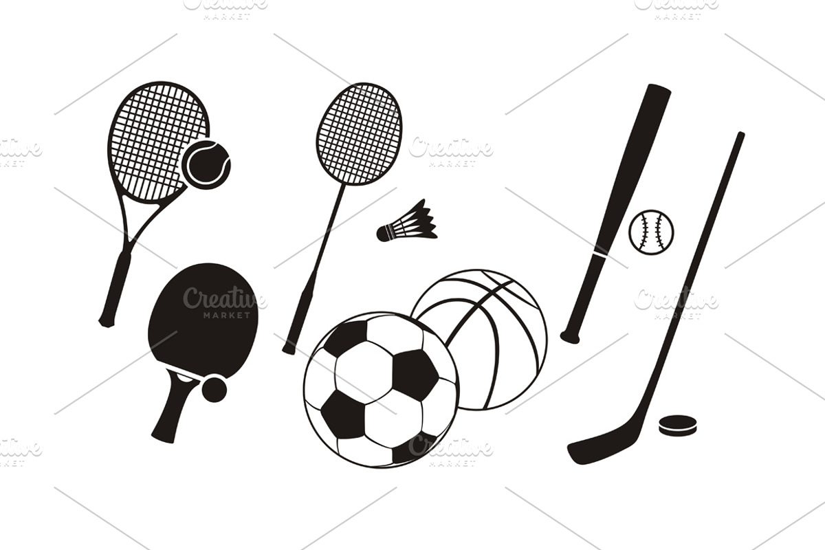 Hockey stick racket tennis baseball