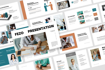 Fezo : Medical Powerpoint, a Presentation Template by Punkl Camp