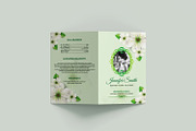 Floral Funeral Program Template, a Brochure Template by Template Shop (Thumbnail 5 of 5)