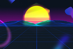 Outrun Forever 2 In 1 Font Pack