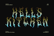 CS Beware Halfpixel, a Blackletter Font by Craft Supply Co. (Thumbnail 6 of 8)