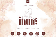 Inure - Serif Typeface + More, a Serif Font by VP Fonts (Thumbnail 1 of 11)