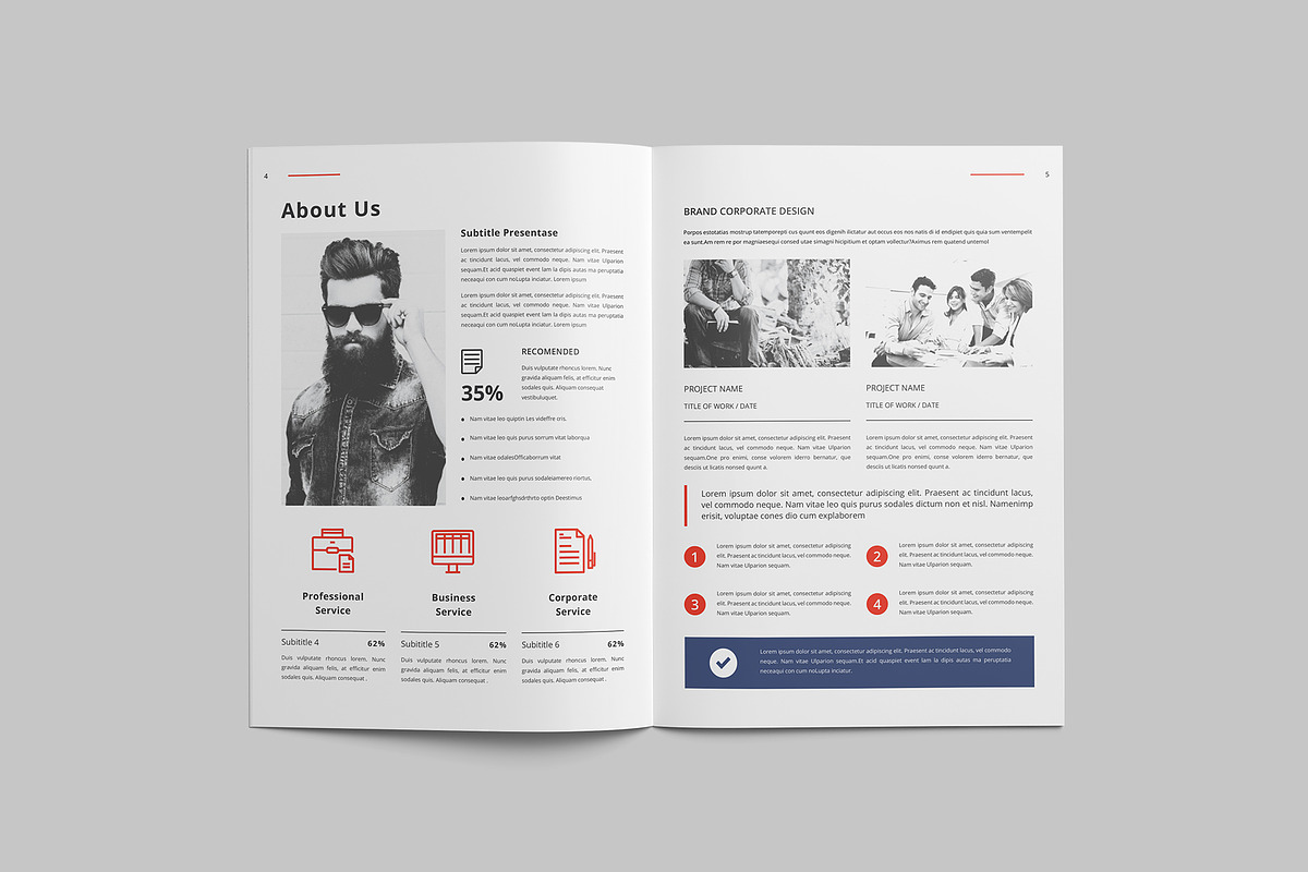Corporate Brochure 2020, a Brochure Template by Tanber Hossen (Photo 9 of 14)