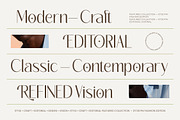 Megance Glamour Elegant Sans Font, a Sans Serif Font by timelesstype.co (Thumbnail 7 of 10)