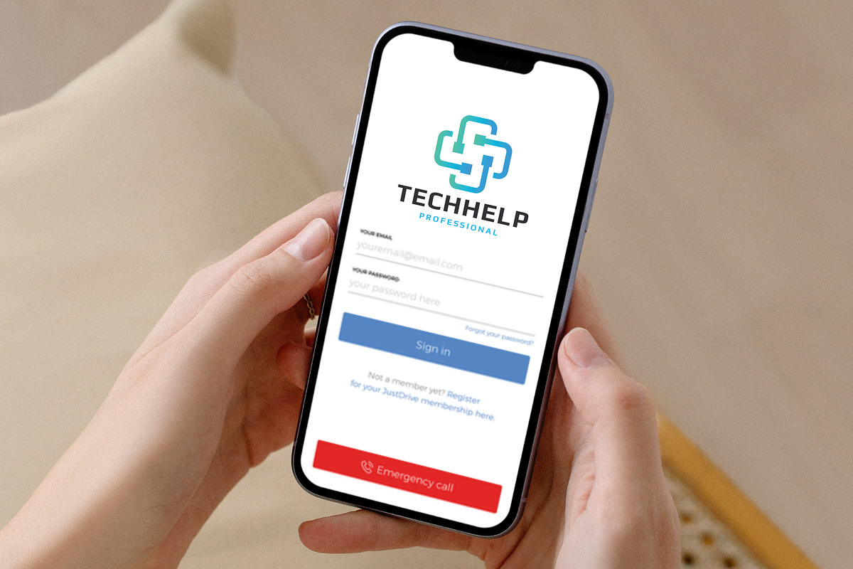 Tech Help Professional Logo, a Branding & Logo Template by Design_Planet (Photo 3 of 5)