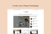 Ariella - Personal WordPress Blog, a WordPress Template by Creanncy (Thumbnail 2 of 6)