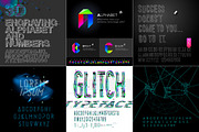 Big Bundle Alphabet & Numbers, a Symbol Font by PREMIUMVECTOR (Thumbnail 10 of 12)