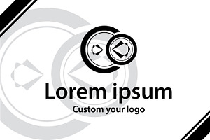 your logo costume here, a Branding & Logo Template by Maylianaw28