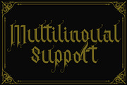 Alitun Incanor, a Blackletter Font by Propertype (Thumbnail 9 of 10)