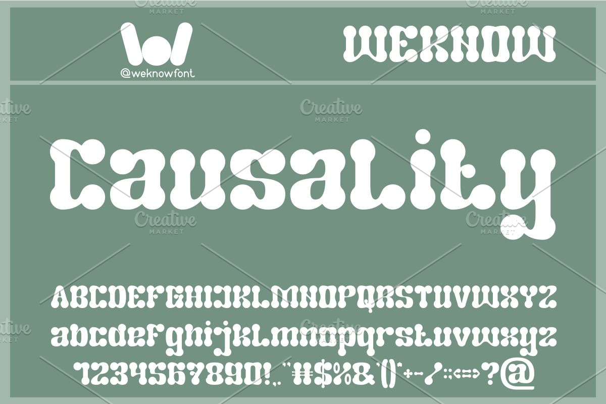 Real thing font, a Font by weknow (Photo 3 of 8)