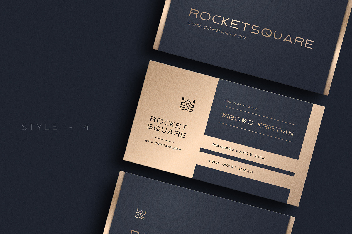 Elegant Business Card Template, a Business Card Template by Ctrl space studio (Photo 5 of 6)