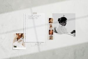 Mood Board Mockup Scene Creator