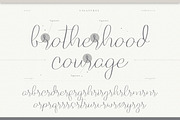 Five Liquor Script Handwritten, a Script Font by infernostudio3 (Thumbnail 12 of 15)