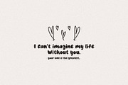 Butter Cupsmile Font, a Handwritten Font by MyFontsShop (Thumbnail 2 of 5)
