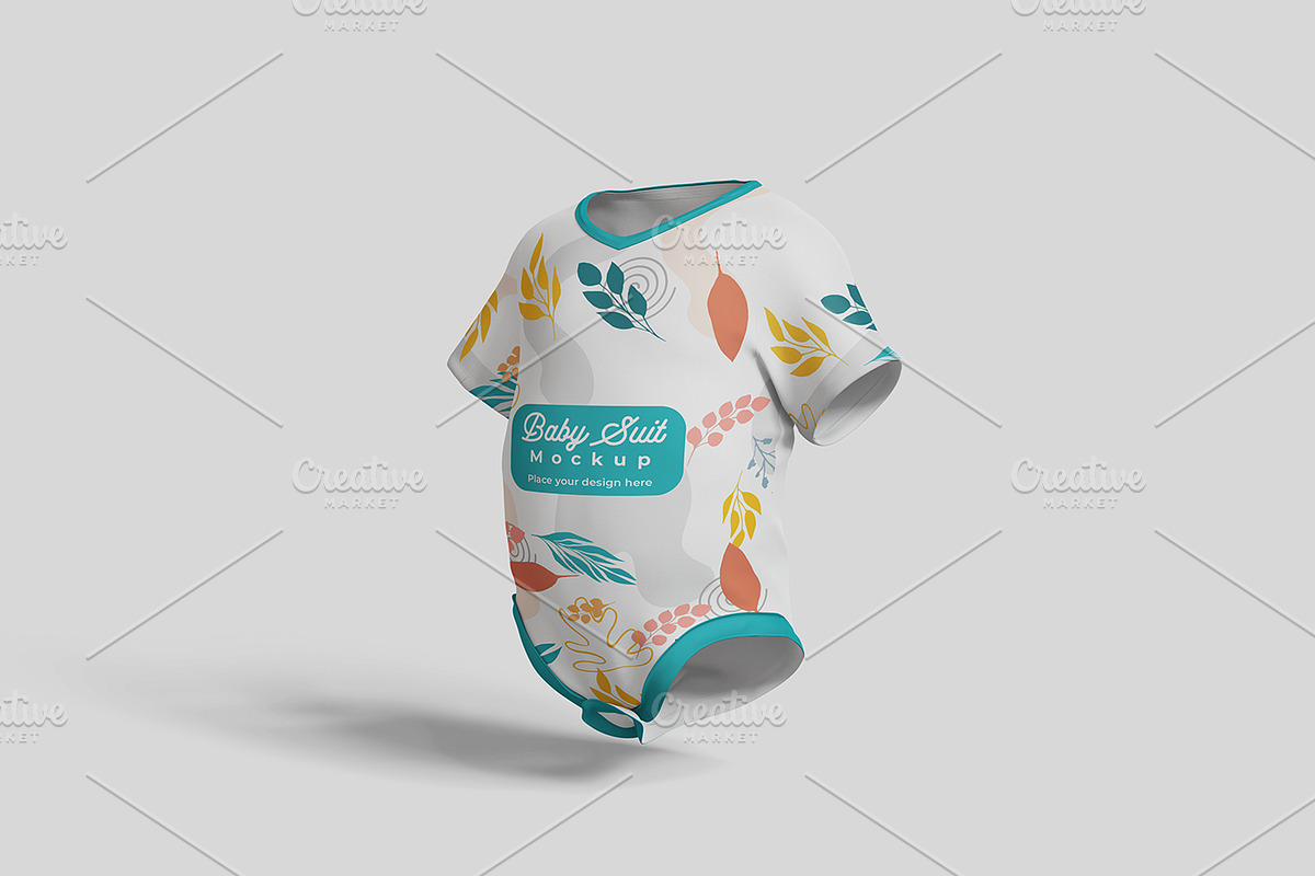 Baby Bodysuit Mockup, a Shirt Mockup by Pixie Creative (Photo 4 of 4)