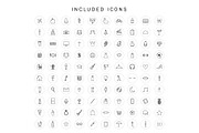 100 Instagram Story Highlight Icons, a Social Media Template by Blog&Glow (Thumbnail 2 of 2)