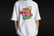 Feel Love Deep Retro T-Shirt Design, an Object Illustration by Ahluva Studio (Thumbnail 3 of 6)