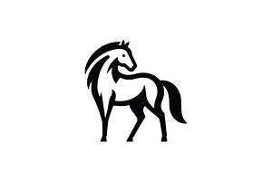 Noble Turning Stallion Emblem, a Branding & Logo Template by Vectorium Studio