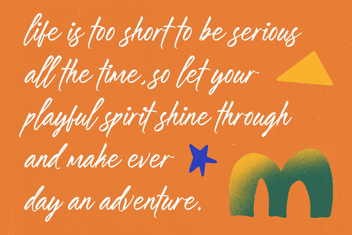 Danishy Aesthetic Handwritten Font, a Script Font by stylishtype.co (Photo 4 of 20)
