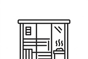 42 Luxury Spa Icon Set, an Outline Icon by adenpinkstore (Thumbnail 14 of 16)