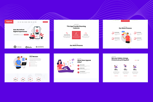 Appsza - App Landing Page Template