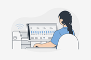 Smart Hospital Illustration, an Object Graphic by Jump Studio (Thumbnail 10 of 12)