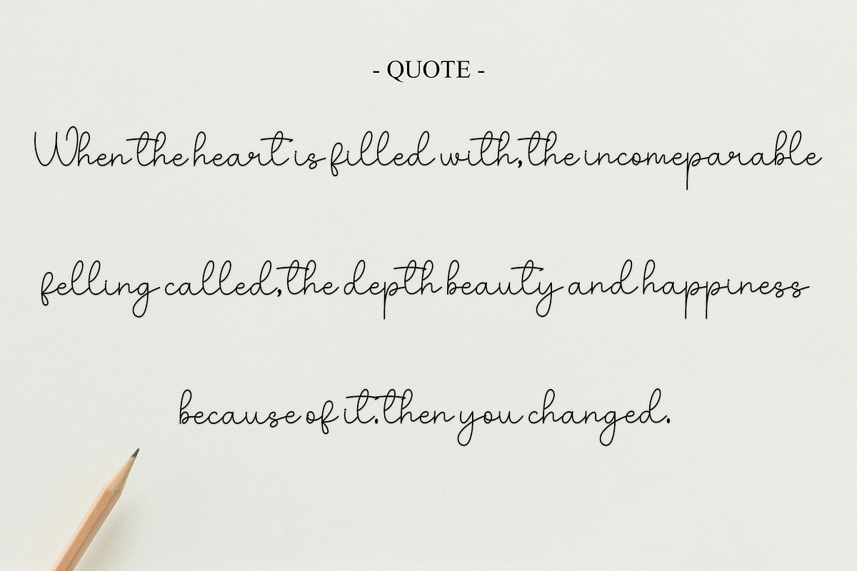 Signature Calligraphy, a Handwritten Font by InermediaSTUDIO (Photo 3 of 7)