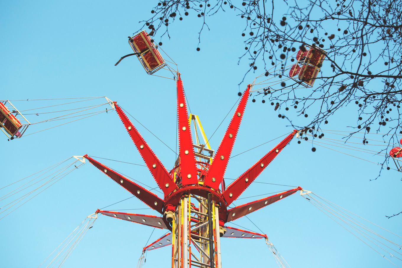 Amusement ride featuring amusement, ride, and fun, an Arts ...