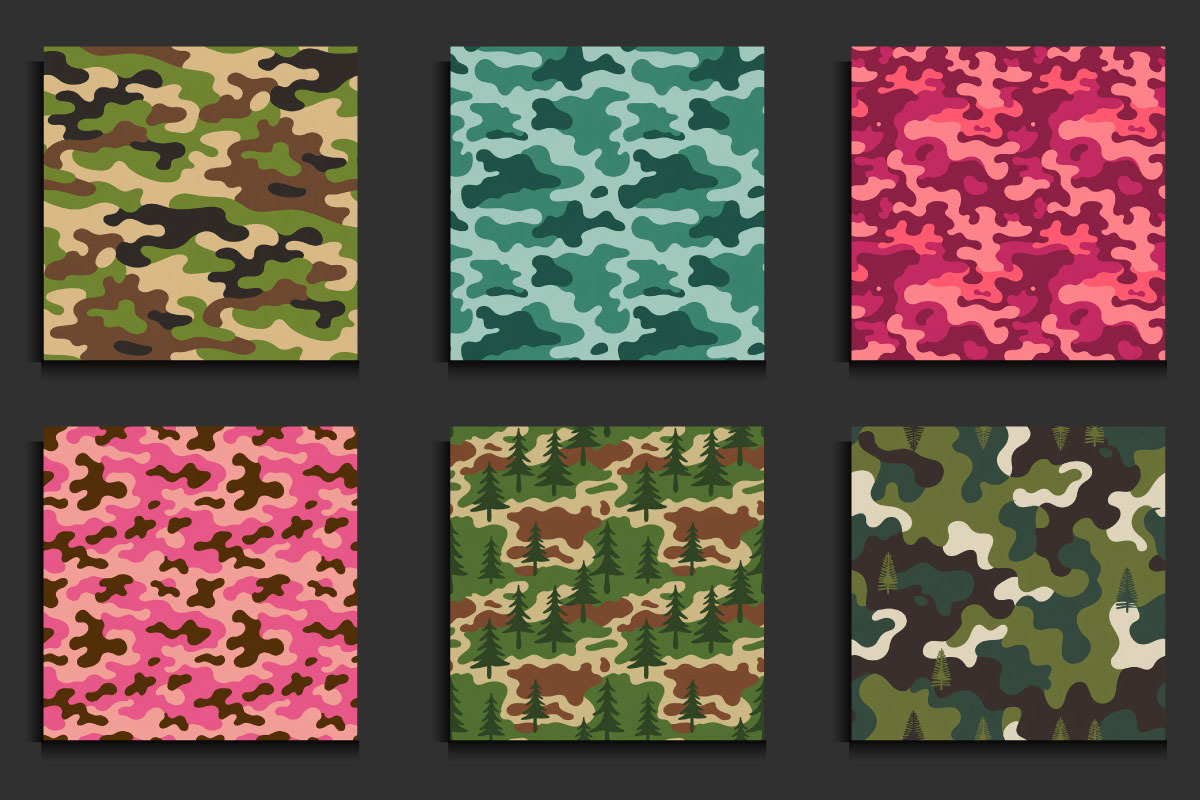 Camouflage Seamless Patterns, a Pattern Graphic by protabsorkar11 (Photo 4 of 4)